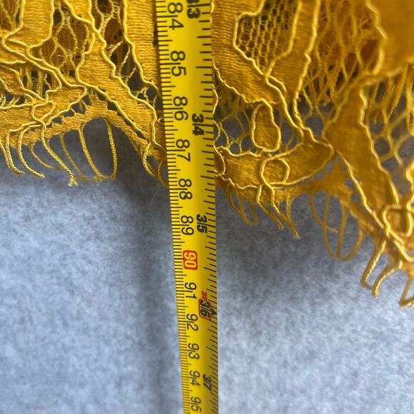 L4004 Unbranded Short Sleeve Flare Lace dress Size Large - Picture 9 of 9